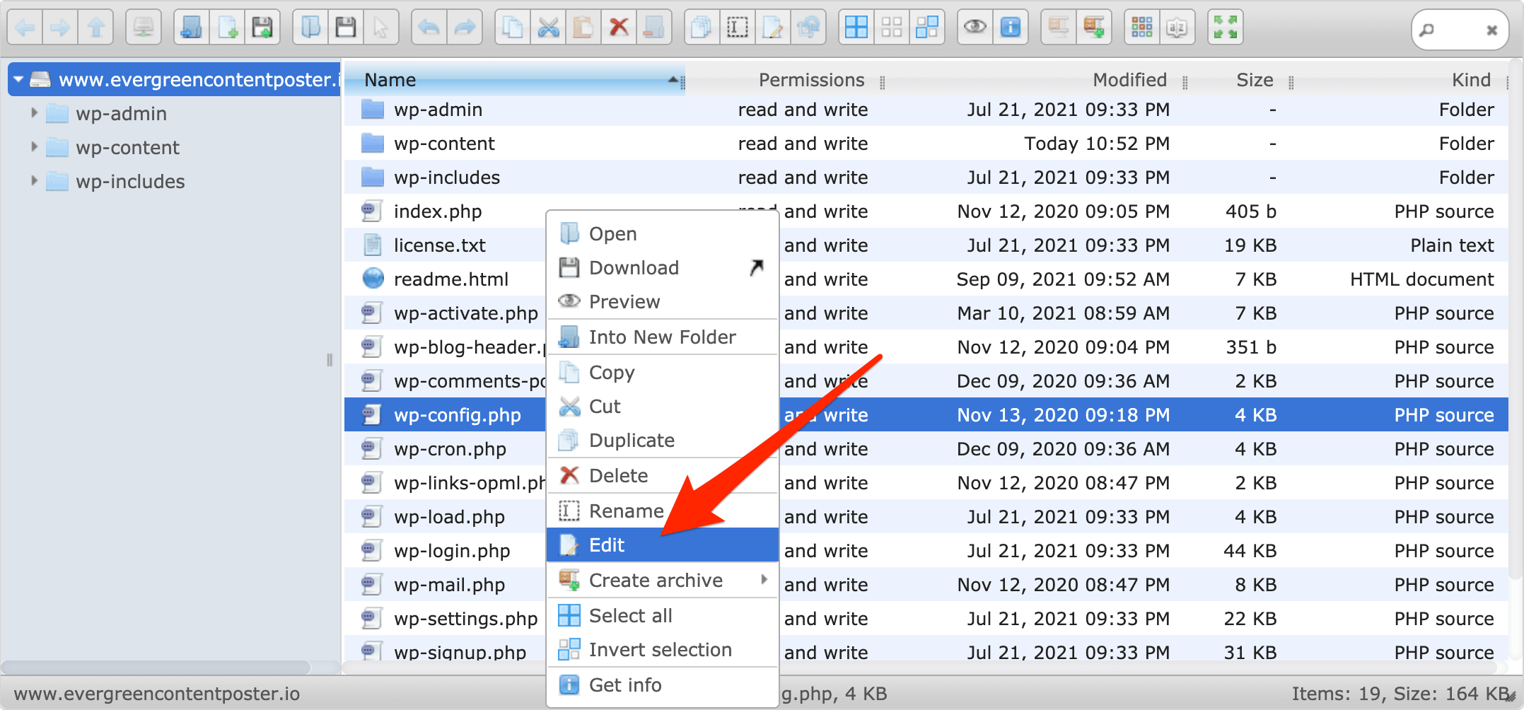 Bearbeitest du deine wp-config Datei mit File Explorer Advanced