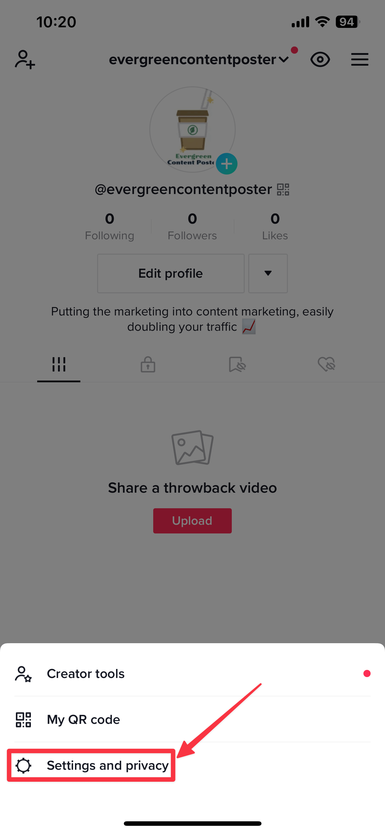 How to convert your TikTok account to a business account Evergreen