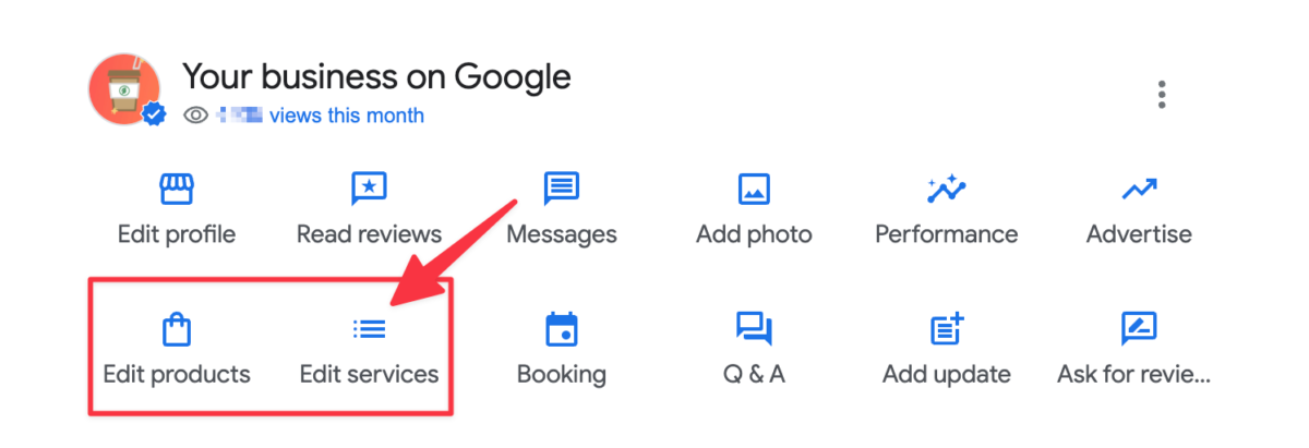 Adding products and services to your Google Business Profile