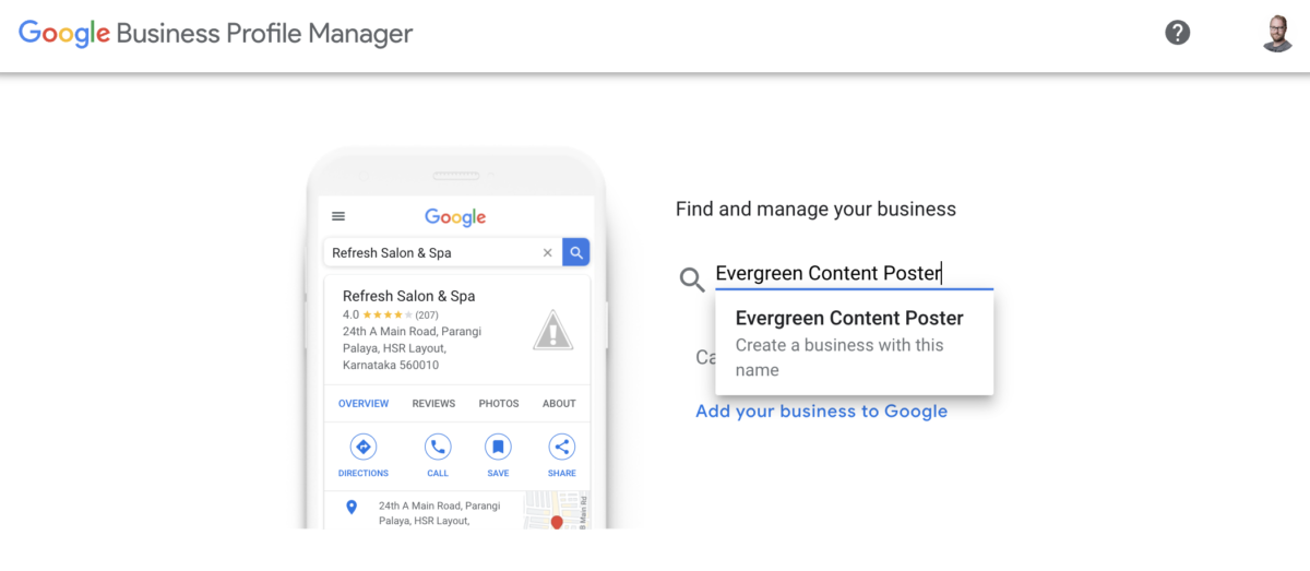 Create or claim your business on Google (Business Profiles)