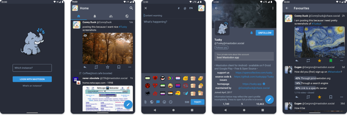 Tusky for Mastodon - Android