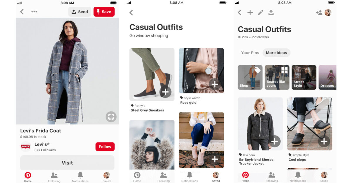 Pinterest Catalog feature